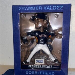 Framber Valdez Bobblehead - Blue and White